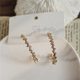 Large rhinestone wrapped earrings – Holiday Gift Ideas — 4
