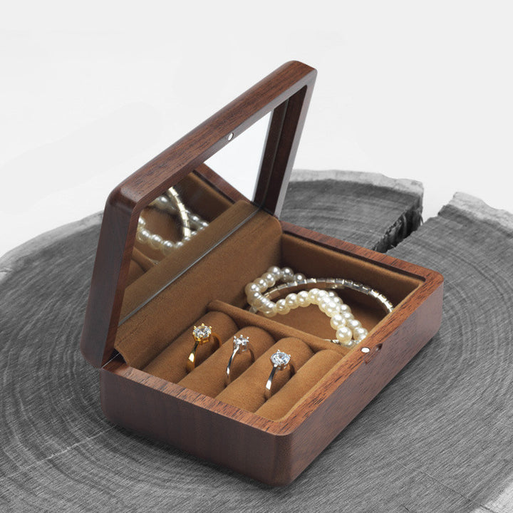 Portable Travel Ring Box Earrings Hand Jewelry – Home & Living Gifts — 1