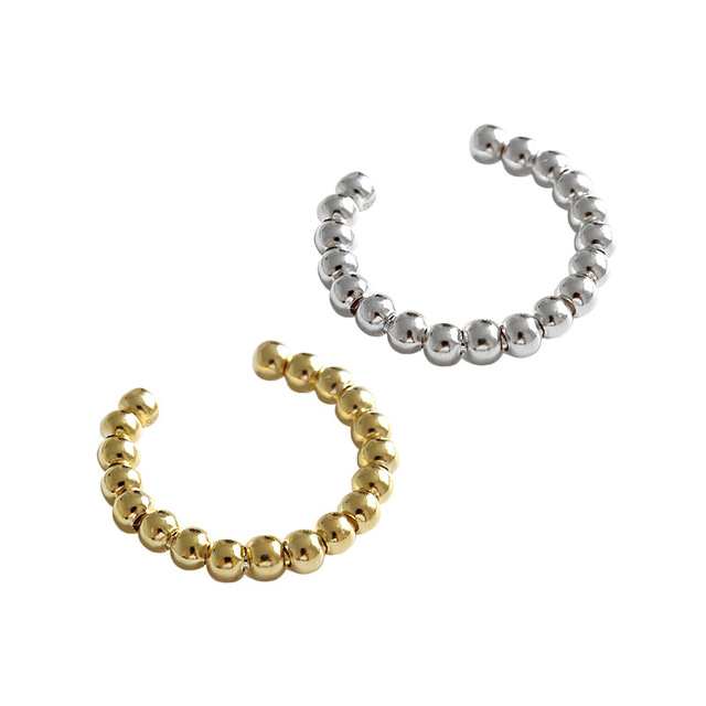Simple geometric round beaded female ring – Gifts for Her — 1