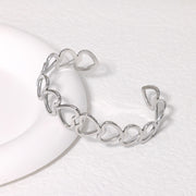 Love Heart-shaped Titanium Steel Bracelet Does – Jewelry Gift Ideas — 4