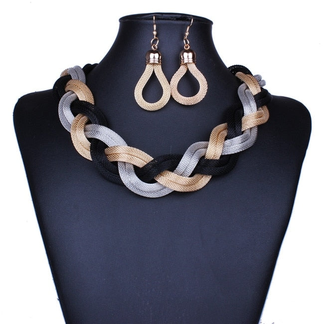 Exaggerated Big Choker Vintage Chunky Statement – Jewelry Gift Ideas — 1