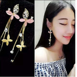 Ear Clips Without Pierced Female Earrings Long – Gifts for Her — 7