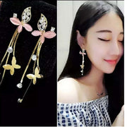 Ear Clips Without Pierced Female Earrings Long – Gifts for Her — 7