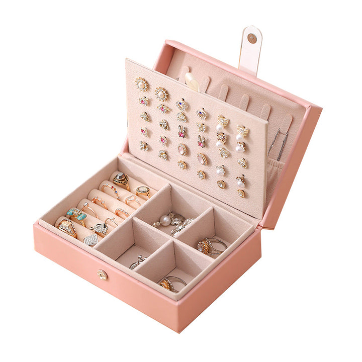 Travel Simple Portable Female Jewelry Box Earrings – Outdoor Gifts — 1