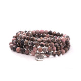Natural 108 black line red bracelet – Jewelry Gift Ideas — 2