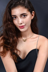Weixing puppy titanium steel necklace – Jewelry Gift Ideas — 7