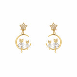Ins Style Sweet Temperament Flash Diamond Earrings – Stylish Gifts — 4