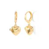Vintage Exquisite Hug Heart Locket Drop Earrings – Meaningful Gifts — 4