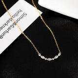 S925 Silver French Zircon Necklace For Women Ins – Jewelry Gift Ideas — 3