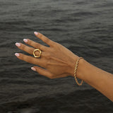 Vintage personality French cold wind ring – Stylish Gifts — 3