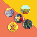 Men and Women Oil Painting Badge Clothes Brooch – Jewelry Gift Ideas — 2