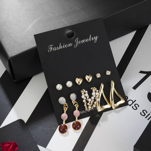Baita Pearl Simple Temperament Earring Set – Jewelry Gift Ideas — 2