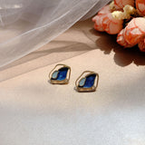 S925 Silver Stud Earrings Simple Women's Small – Gifts for Her — 11
