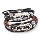 Leather Leather Bracelet Bracelet For men Figure – Jewelry Gift Ideas — 3