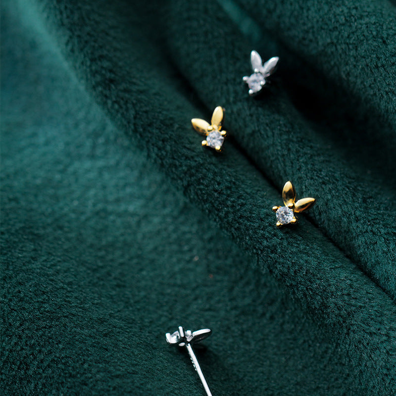 Rabbit earrings – Gifts for Pet Lovers — 1