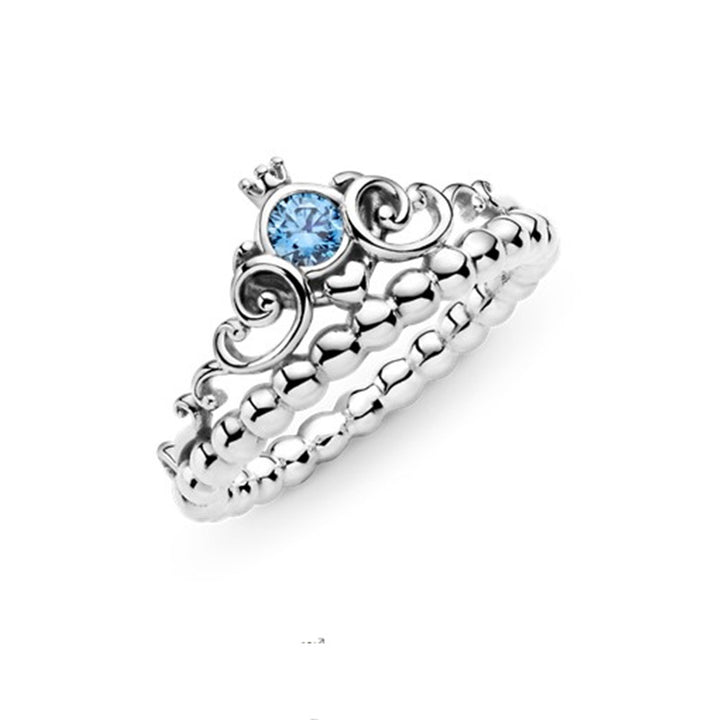 S925 Silver 70th Anniversary Crown Ring – Gifts for Couples — 1