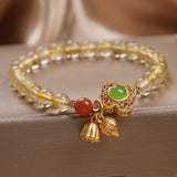 Ethnic Style Two-piece Flower Pendant Natural – Jewelry Gift Ideas — 8