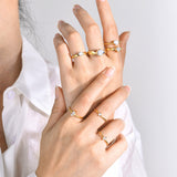 Zircon Gold Ring For Women – Gifts for Her — 2