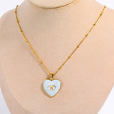 Heart-shaped Oil Drop Eye Pendant Vintage – Jewelry Gift Ideas — 20