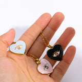 Heart-shaped Oil Drop Eye Pendant Vintage – Jewelry Gift Ideas — 17