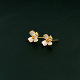 Vintage Flower Earrings Hong Kong Style French Style – Stylish Gifts — 2