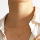 Women's Simple Titanium Steel Necklace – Jewelry Gift Ideas — 5