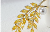 High-grade Leaf Pearl Brooch For Women – Jewelry Gift Ideas — 10
