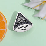 Commemorative Brooch Apollo Successful Moon Landing – Stylish Gifts — 4