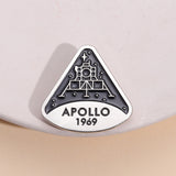 Commemorative Brooch Apollo Successful Moon Landing – Stylish Gifts — 10