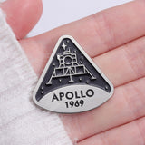 Commemorative Brooch Apollo Successful Moon Landing – Stylish Gifts — 3
