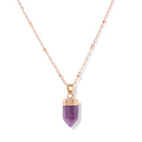 Natural Stone Pendant Necklace Women – Jewelry Gift Ideas — 6