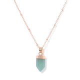 Natural Stone Pendant Necklace Women – Jewelry Gift Ideas — 2