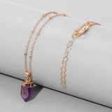 Natural Stone Pendant Necklace Women – Jewelry Gift Ideas — 5