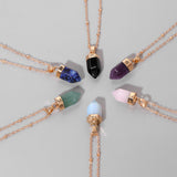 Natural Stone Pendant Necklace Women – Jewelry Gift Ideas — 10