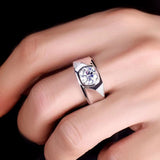 Domineering 2 Karat Diamond Ring Personality – Thoughtful Gifts — 11