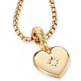 Simple And Caring Diamond Necklace – Jewelry Gift Ideas — 5