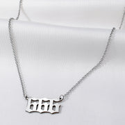 Stainless Steel Digital Choker Collarbone Chain – Thoughtful Gifts — 1