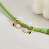 Tulip Necklace Simple All-match Beaded Clavicle – Jewelry Gift Ideas — 9
