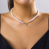 Tulip Necklace Simple All-match Beaded Clavicle – Jewelry Gift Ideas — 2