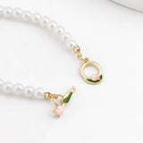 Tulip Necklace Simple All-match Beaded Clavicle – Jewelry Gift Ideas — 13