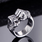 Stainless Steel Stylish Sports Fist Ring – Fitness Gifts — 4