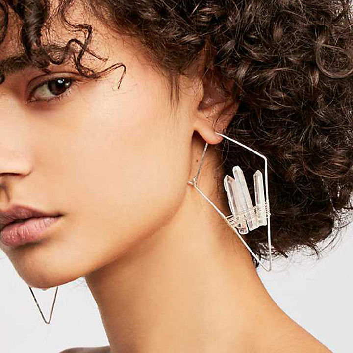 Crystal Column Crystal Tooth Stone Braided Women's – Gifts for Her — 1