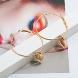 Simple Shell Earrings Geometric Circle – Special Occasion Gifts — 5