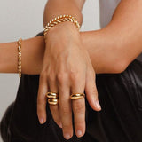 Retro Personality Geometric Cold Wind Ring – Thoughtful Gifts — 5