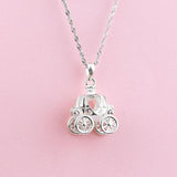 S925 Sterling Silver Fantasy Pumpkin Car Pendant – Jewelry Gift Ideas — 5