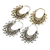 Alloy hollow love earrings – Gifts for Couples — 3