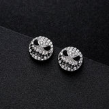 Rhinestone stud earrings – Thoughtful Gifts — 3
