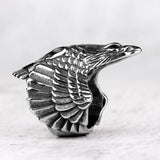 Viking Crow Stainless Steel Titanium Steel Men's Ring – Gifts for Him — 1