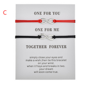 Wish card couple bracelets – Gifts for Couples — 4