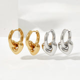 XINGX Earrings Stainless Steel Glossy Earrings – Practical Gifts — 4